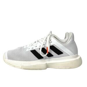 Adidas Solematch Bounce Tokyo Tennis Shoes Textile Upper Cloud White Size 8